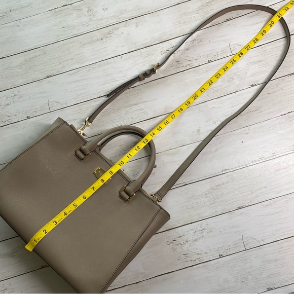 MICHAEL Michael Kors Satchel in Taupe - Picture 13 of 15